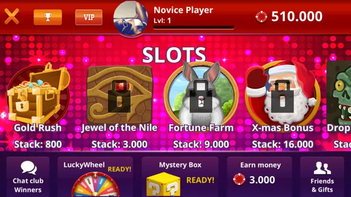 Casino Poker Blackjack Slots android App screenshot 1