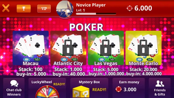 Casino Poker Blackjack Slots android App screenshot 5